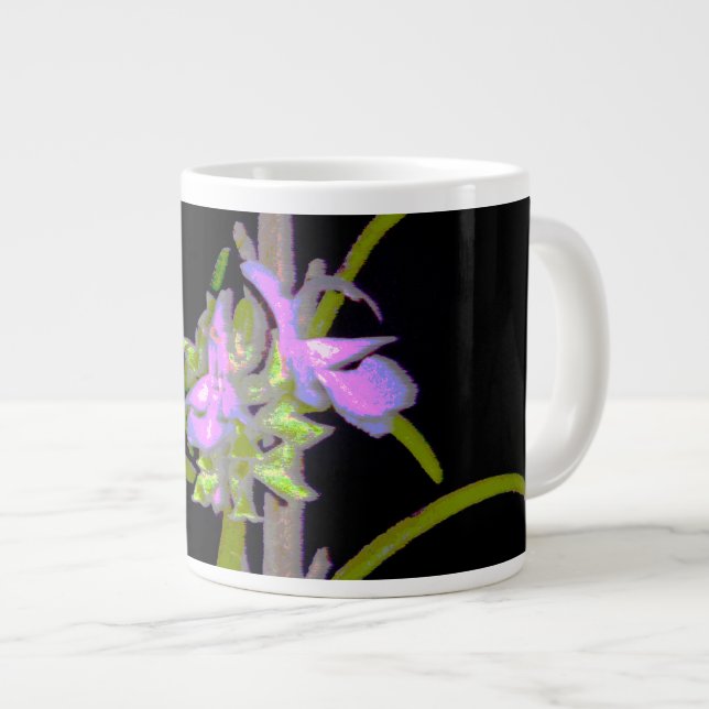 Rosemary in Bloom Giant Coffee Mug (Front Right)