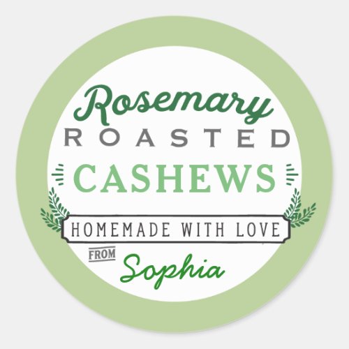 Rosemary Nuts Labels
