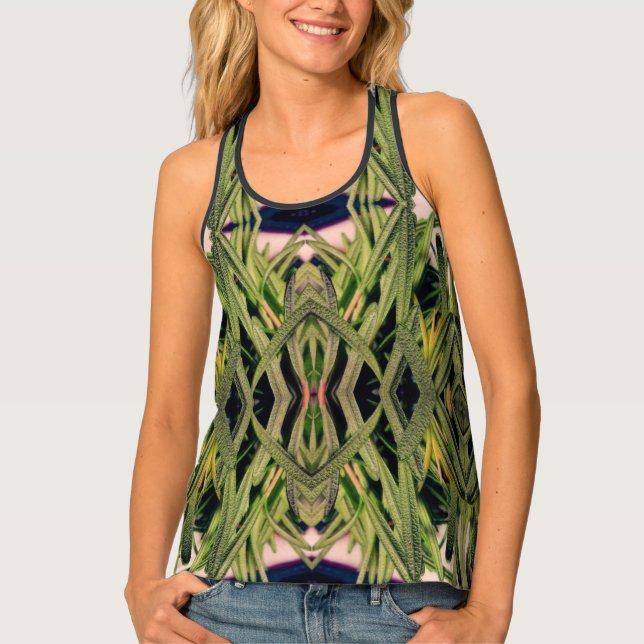 Rosemary Tapestry Tank Top (Front)
