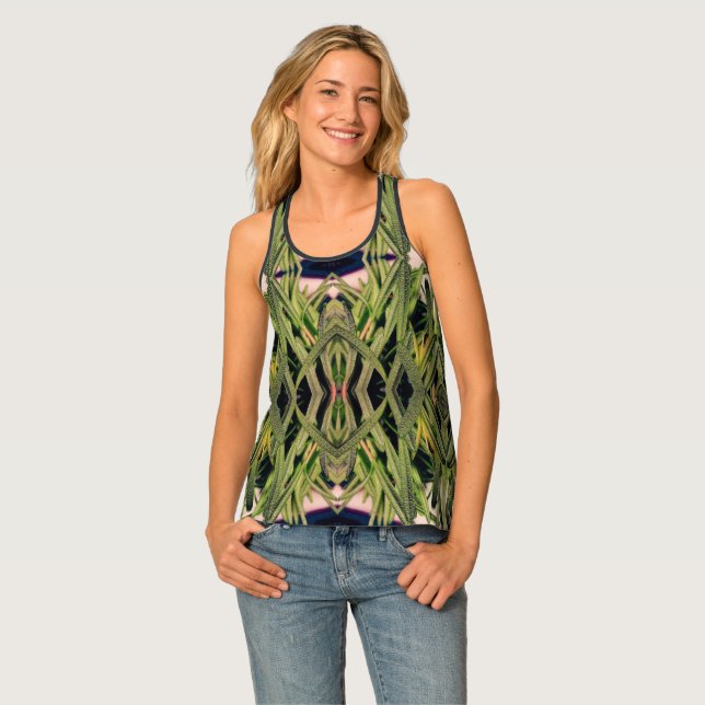 Rosemary Tapestry Tank Top (Front Full)