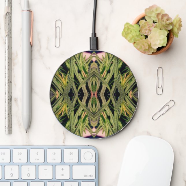 Rosemary Tapestry Wireless Charger (Desk)