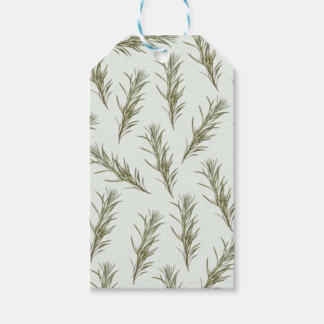 Rosemary Whispers Gift Tags (Front)