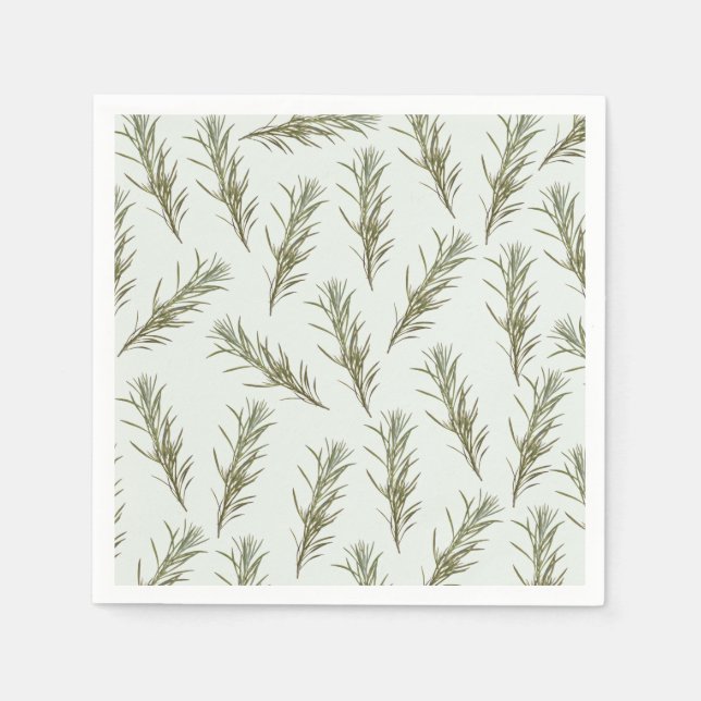 Rosemary Whispers Napkins (Front)
