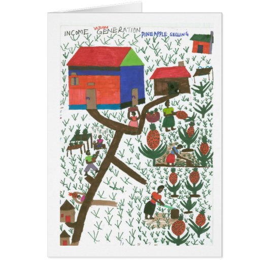 Rosemary's Pineapple Plantation Cards (Front)