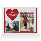 ROSEMARY'S TOWER & TRAIN STATION 2 CARDS (Inside Horizontal (Top))