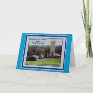 ROSEMARY'S TOWER & TRAIN STATION 4 CARD