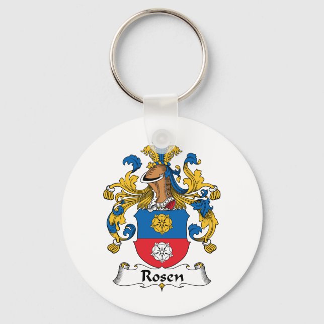 Rosen Family Crest Keychain (Front)