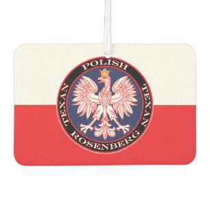 Rosenberg Round Polish Texan Air Freshener