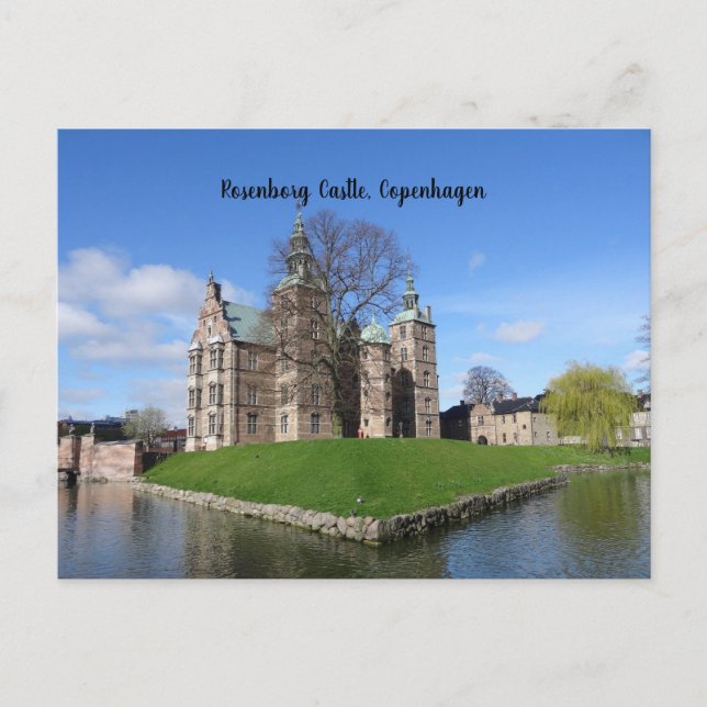 Rosenborg Castle, Copenhagen, Denmark Postcard (Front)