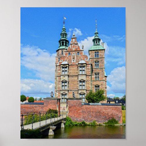 Rosenborg Castle Copenhagen Denmark Poster