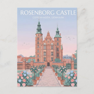 Rosenborg Castle Copenhagen Royal Treasures Postca Postcard