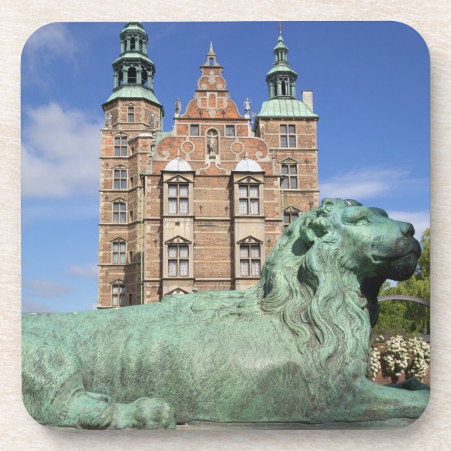 Rosenborg Palace, Copenhagen, Denmark Beverage Coaster (Front)