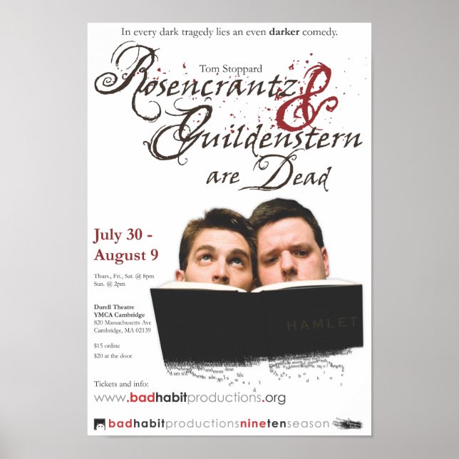 Rosencrantz & Guildenstern Poster (Front)