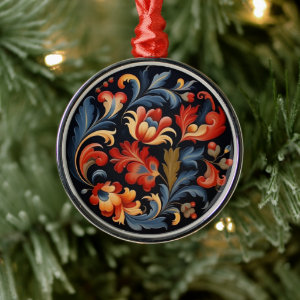 Rosepaint Modern 1 of 6 Metal Ornament