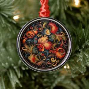 Rosepaint Modern 2 of 6 Metal Ornament