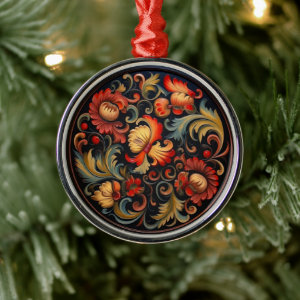 Rosepaint Modern 6 of 6 Metal Ornament