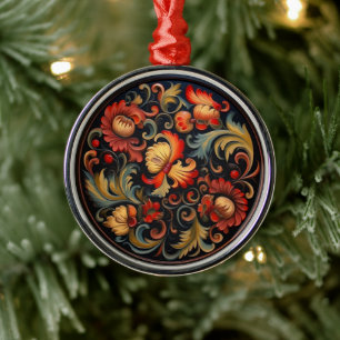 Rosepaint Modern 6 of 6 Metal Ornament