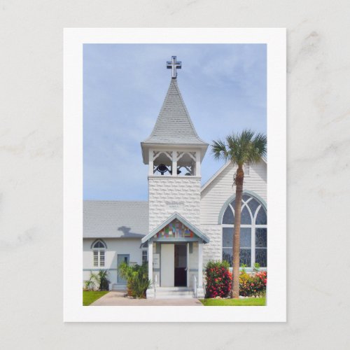 Roser Memorial Church in Anna Maria Florida Postcard