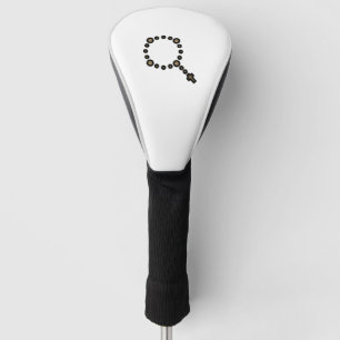 Rosery Beads Catholic Golf Head Cover