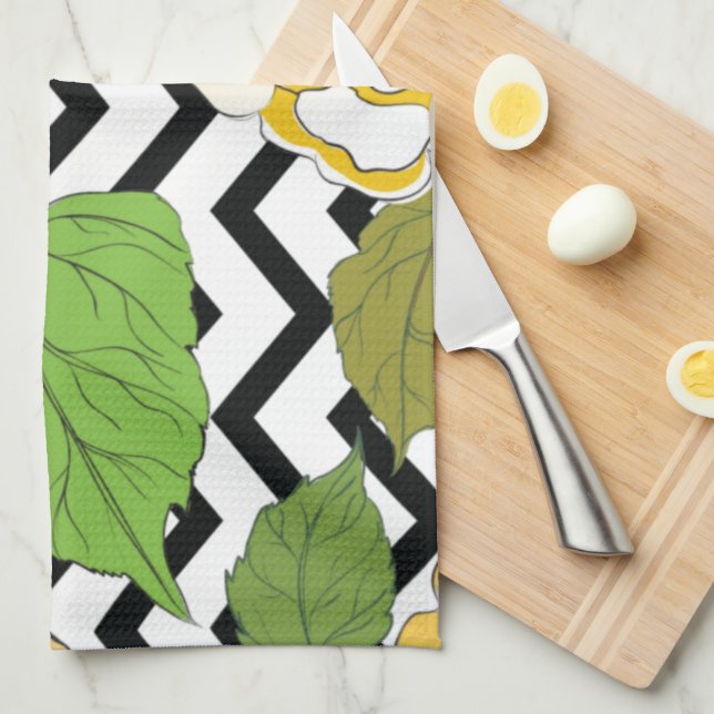 Roses 12 kitchen towel (Quarter Fold)