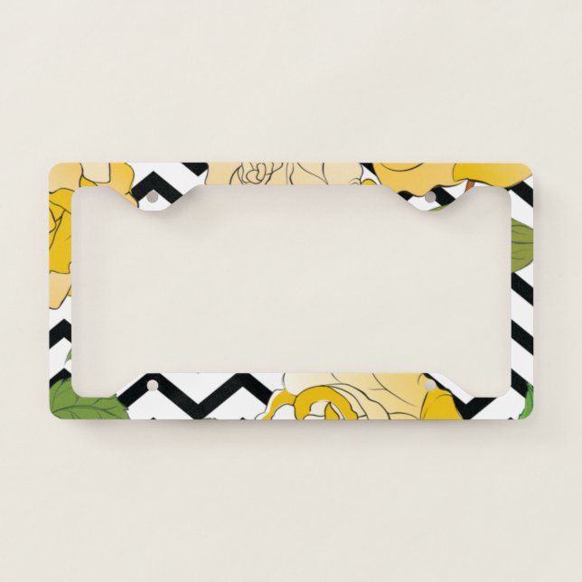 Roses 12 license plate frame (Front)