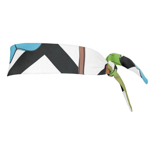 Roses 13 tie headband (Rotate 90)