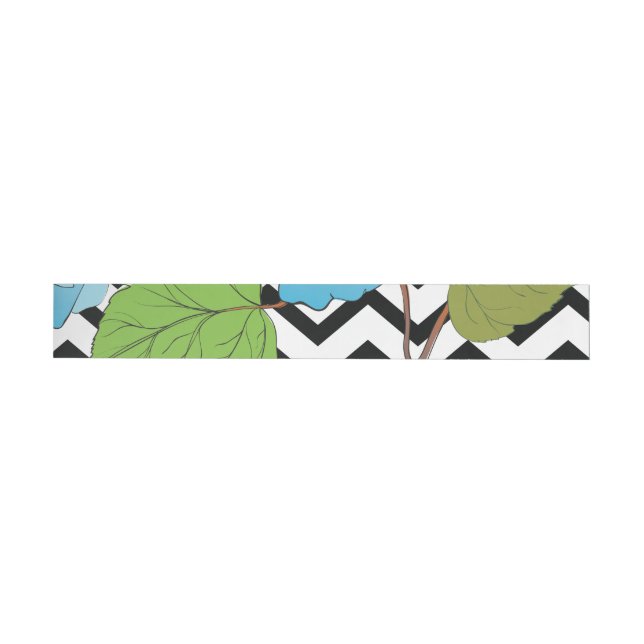 Roses 13 wrap around address label (Individual)