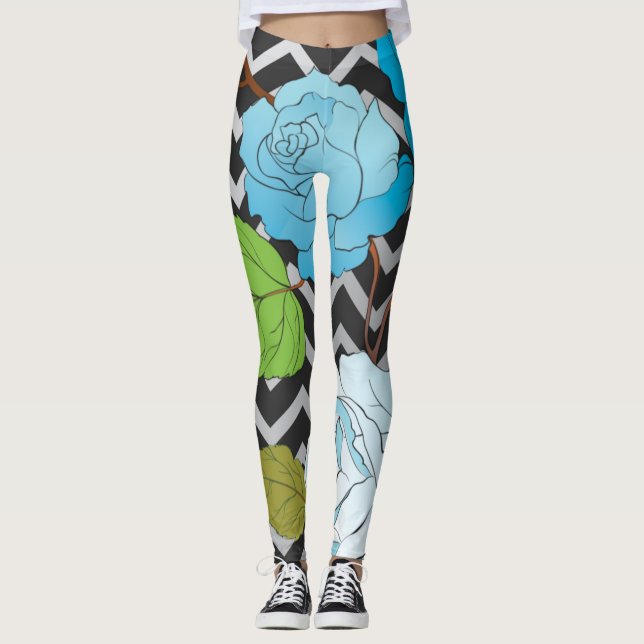 Roses 14 leggings (Front)