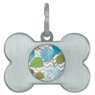Roses 14 pet ID tag