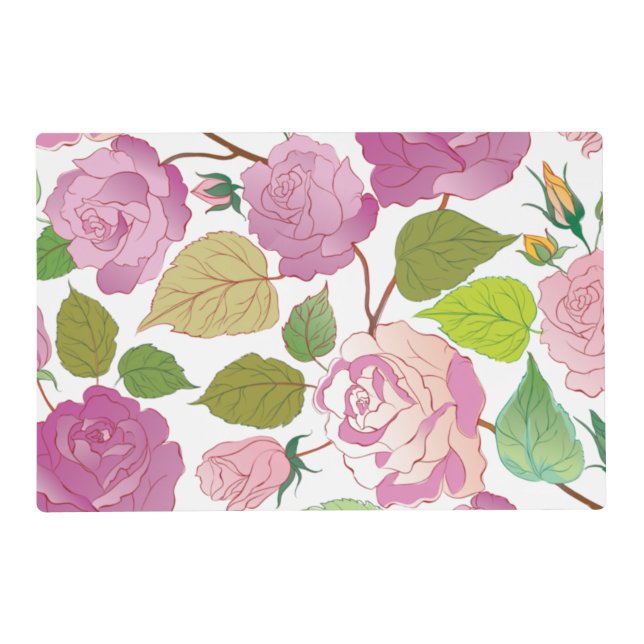 Roses 17 placemat (Front)