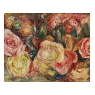 Roses (1912) by Pierre-Auguste Renoir Jigsaw Puzzle