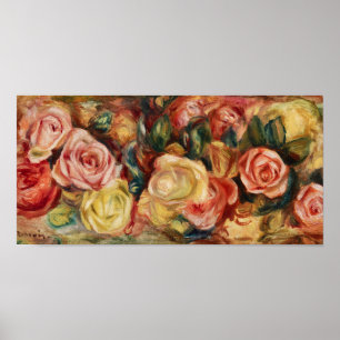 Roses (1912) by Pierre-Auguste Renoir Poster