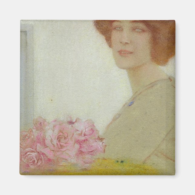Roses, 1912 magnet (Front)