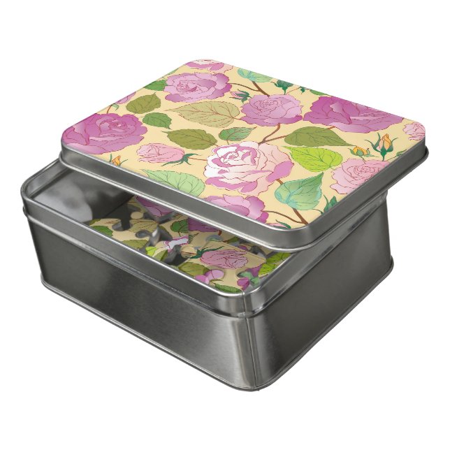 Roses 19 jigsaw puzzle (Lid Open)