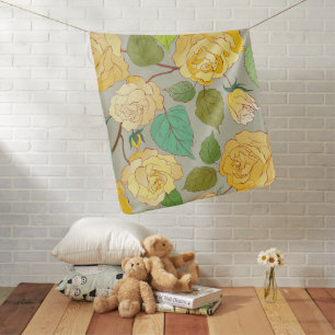 Roses 1 baby blanket