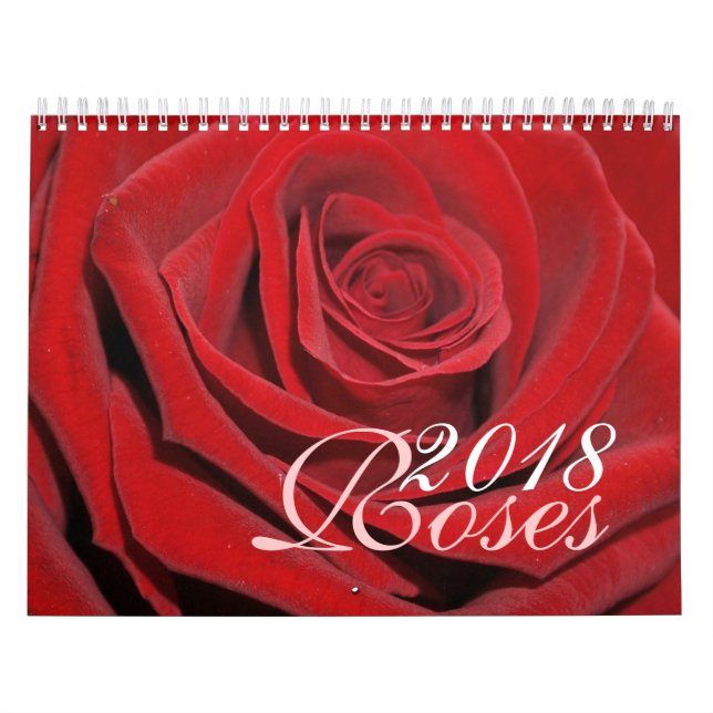 Roses 2018 Calendar (Cover)