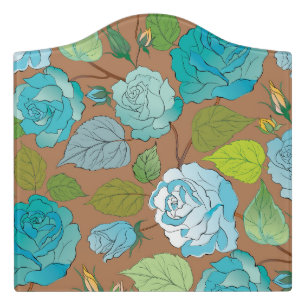 Roses 25 door sign