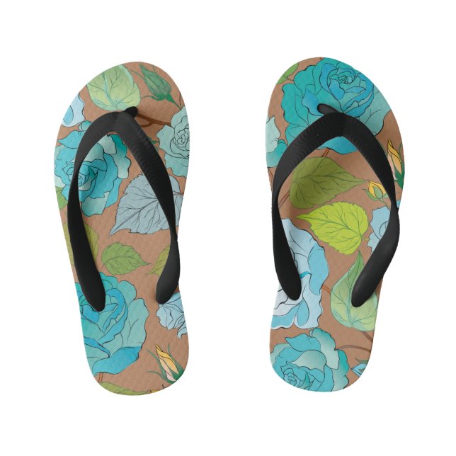 Roses 25 kid's flip flops (Footbed)