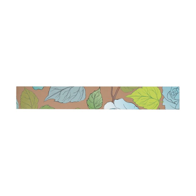 Roses 25 wrap around address label (Individual)