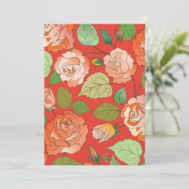 Roses 26 card (Standing Front)