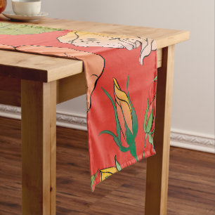 Roses 26 short table runner