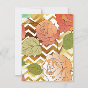 Roses 28 note card