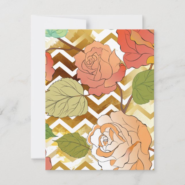 Roses 28 note card (Front)