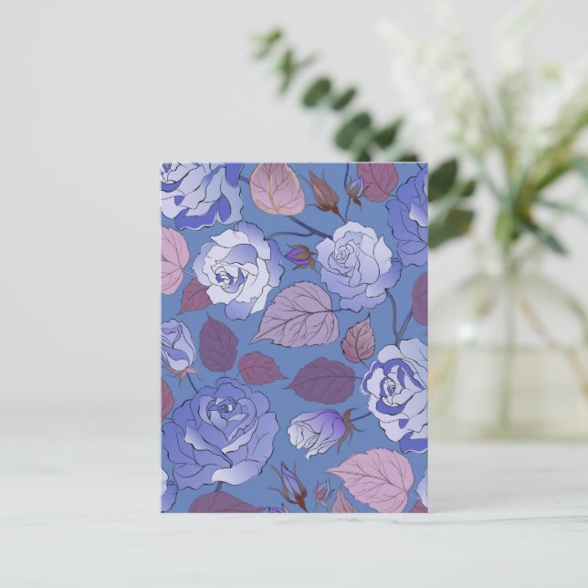 Roses 32 postcard (Standing Front)