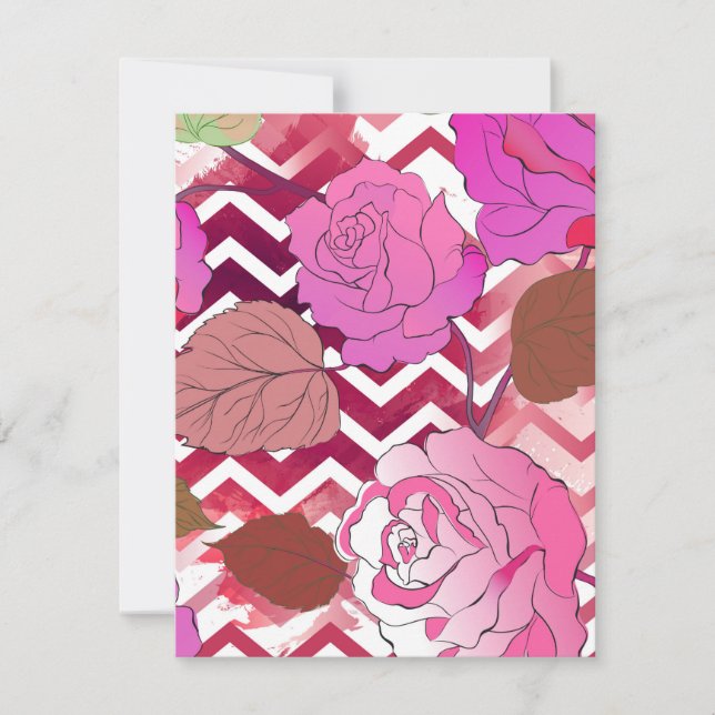 Roses 33 note card (Front)