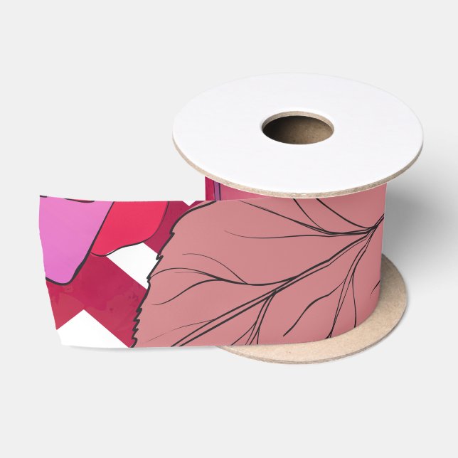 Roses 33 satin ribbon (Spool)
