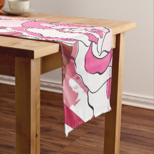 Roses 33 short table runner
