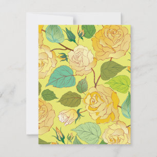 Roses 4 note card
