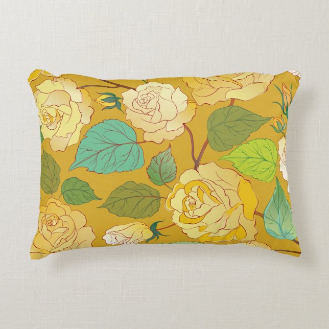 Roses 7 accent pillow (Front)