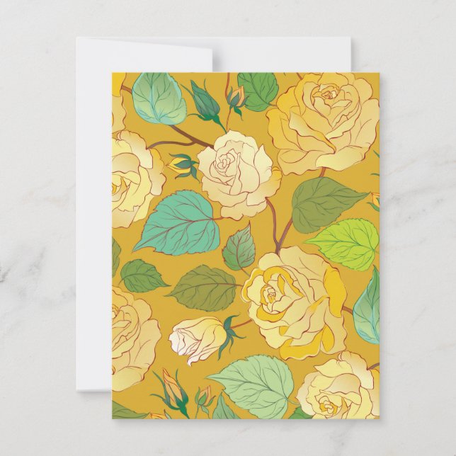 Roses 7 note card (Front)